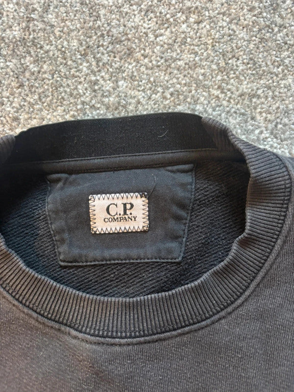 Black CP Company Jumper | Size S | RRP £210 | Authentic