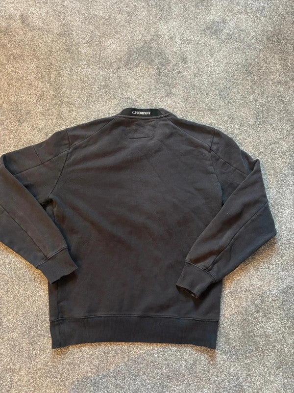 Black CP Company Jumper | Size S | RRP £210 | Authentic