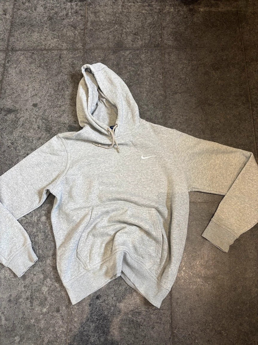 Nike Hoodie Mens Medium Grey Solo Swoosh