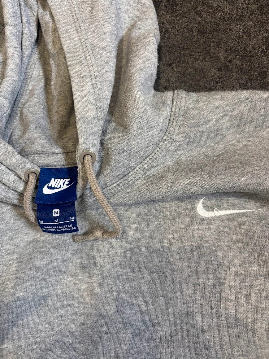 Nike Hoodie Mens Medium Grey Solo Swoosh