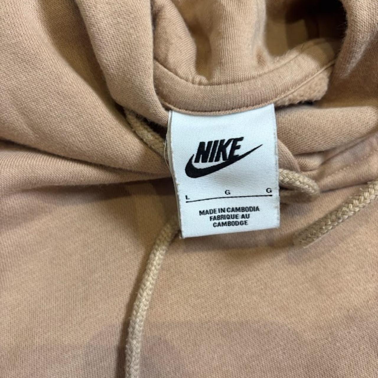 Nike Lab Solo Swoosh Nrg Heavyweight Hoodie Beige Large