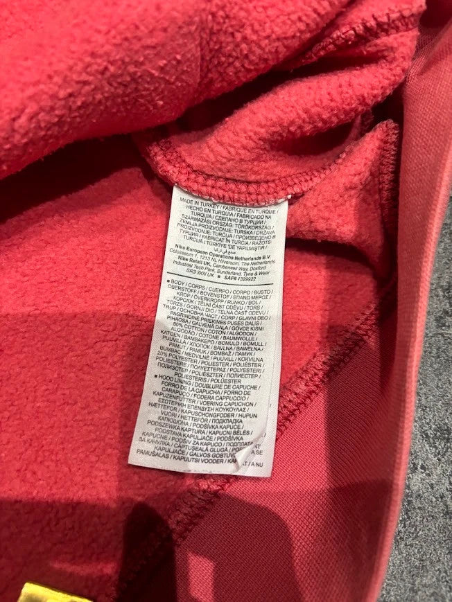 Nike Hoodie Mens Large Pink Classic Hoodie