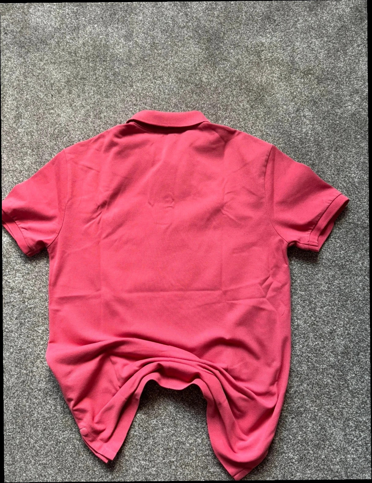 Ralph Lauren Pink Polo Shirt "Slim Fit" - Size Medium