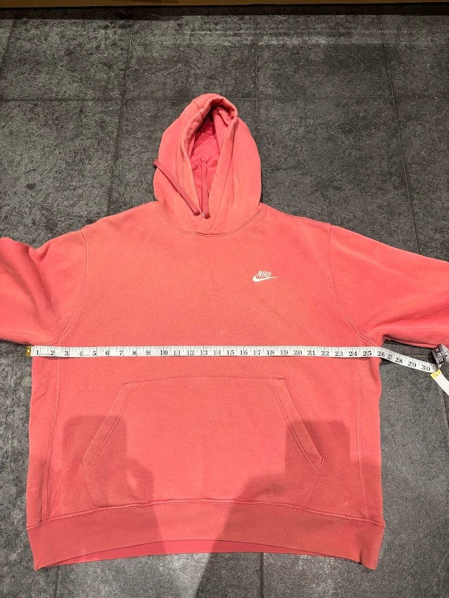 Nike Hoodie Mens Large Pink Classic Hoodie